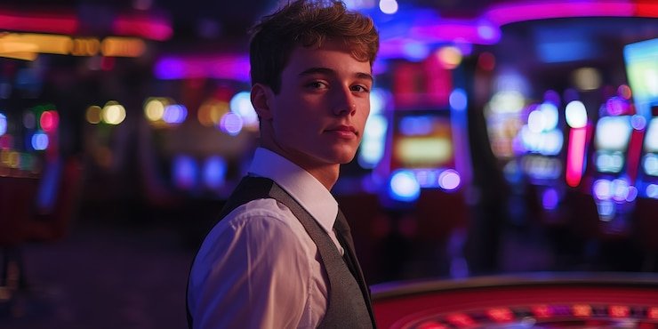 Live roulette wheel and betting interface on slot gavor platform