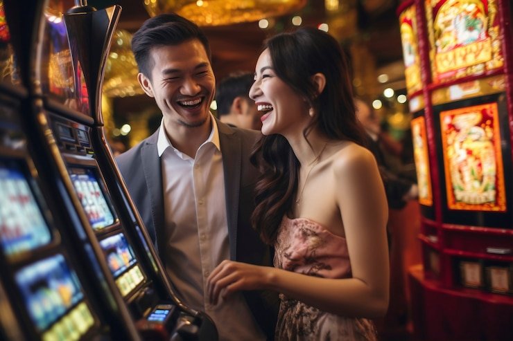 Sic Bo Dadu betting layout and dice roll outcome on slot gavor
